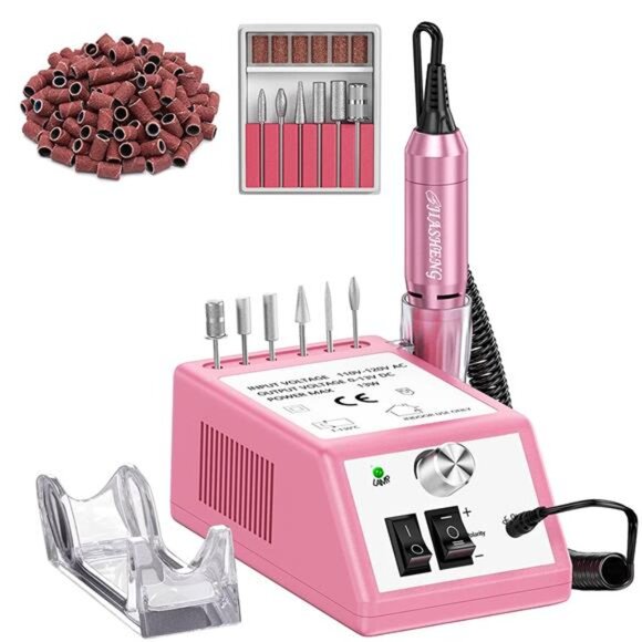 Electric Nail Drill Professional Nail File Drill Acrylic Nails Kit for Manicure